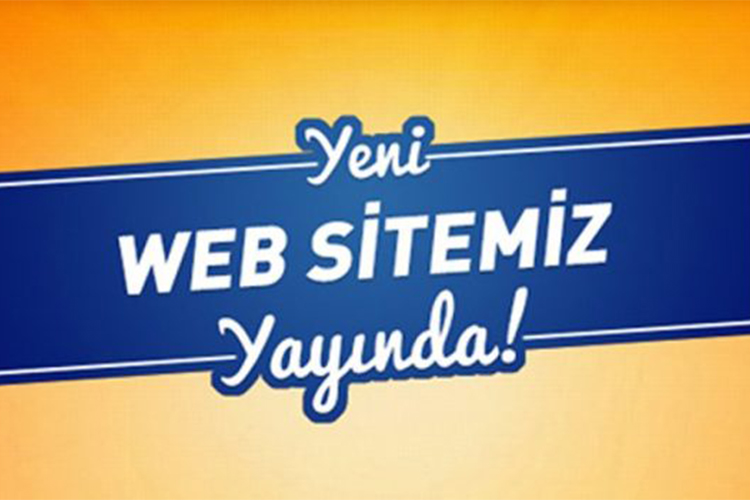  Web Sitemiz Yayında!